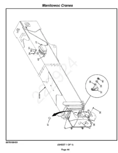 Grove RT760E Crane Parts Manual 2015 - Serial Number 222925 PDF
