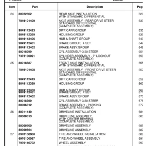 Grove RT9000E Crane Parts Manual 2010 - Serial 230986 PDF Download