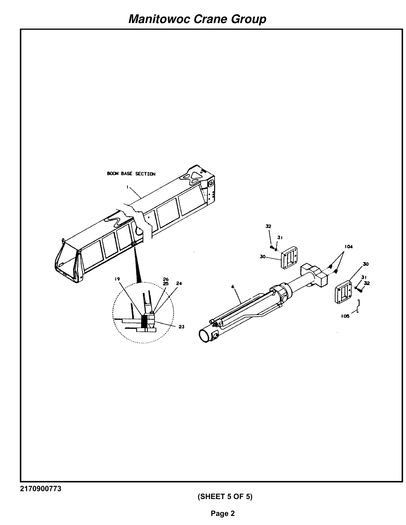 Grove TMS750B Parts Manual - Serial 84743, Rev 03 June 2006 PDF - Image 2