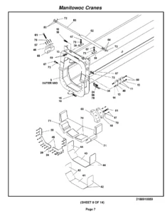 Grove TMS800E Crane Parts Manual - Serial 224684 - 2010 PDF Download