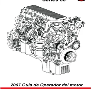 Guía del Operador Motor Detroit Diesel Series 60 2007 - Manual de Operación y Mantenimiento PDF