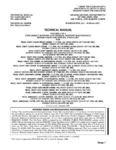 HMMWV M998 Series 2001 Change 1 Repair Parts & Special Tools List Volume 2 - TM 9-2320-280-24P-2