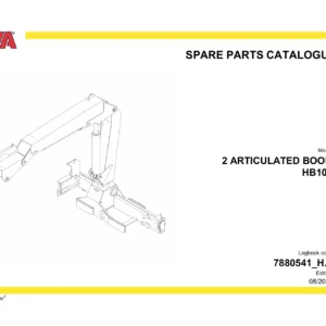HYVA Articulated Boom HB100 Spare Parts Catalogue 7880541_H.1 - PDF Parts Manual
