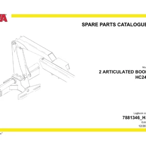 HYVA HC241 Articulated Boom Crane Spare Parts Catalogue PDF