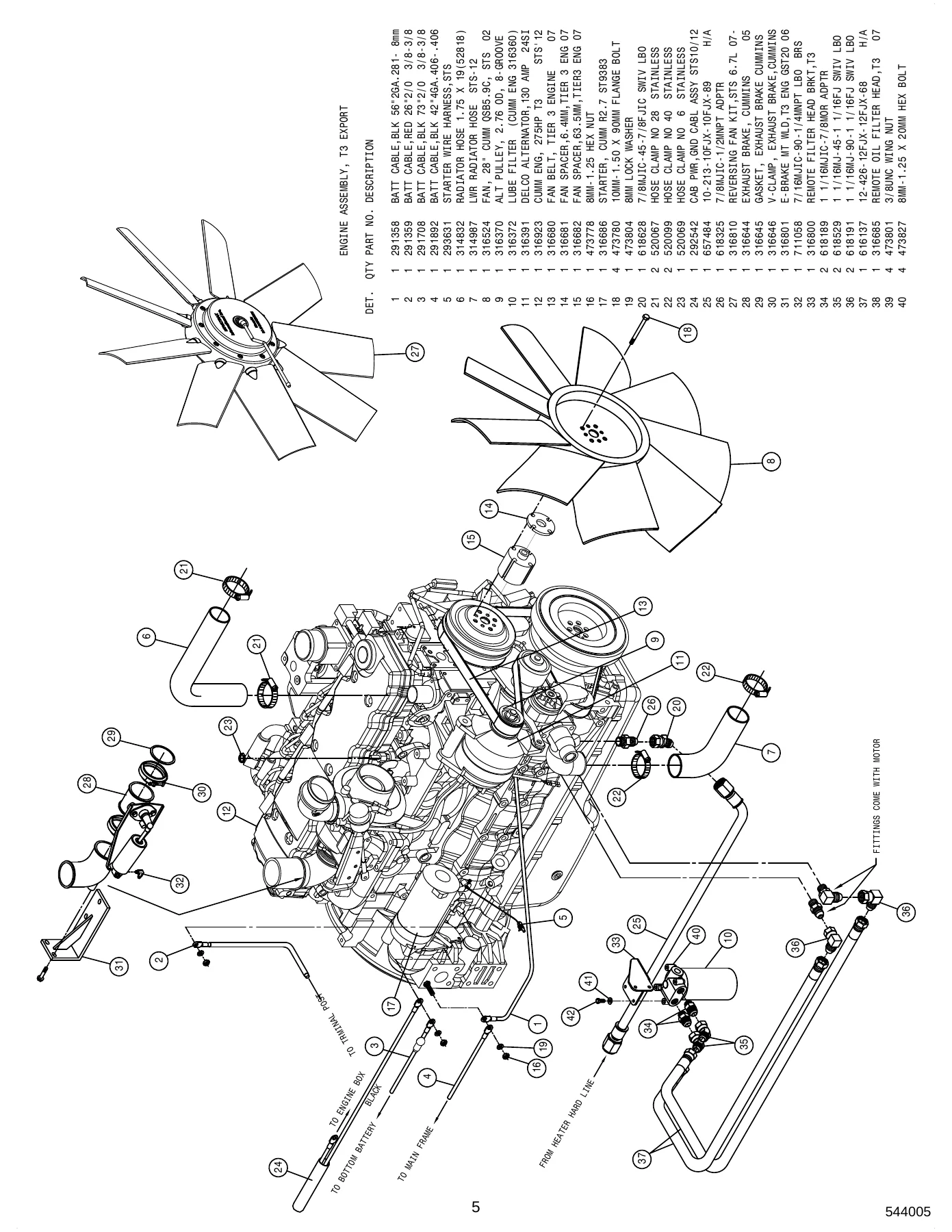 Hagie STS 10 Hi-Tractor Parts Manual 493544 - T3 & T4I Sprayer PDF - Image 2