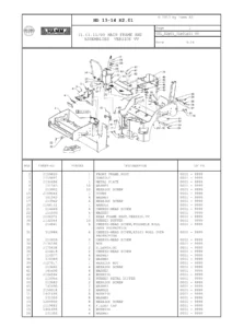 Hamm HD 13-14 H2.01 Tandem Roller Parts Catalogue 2013 - PDF Download