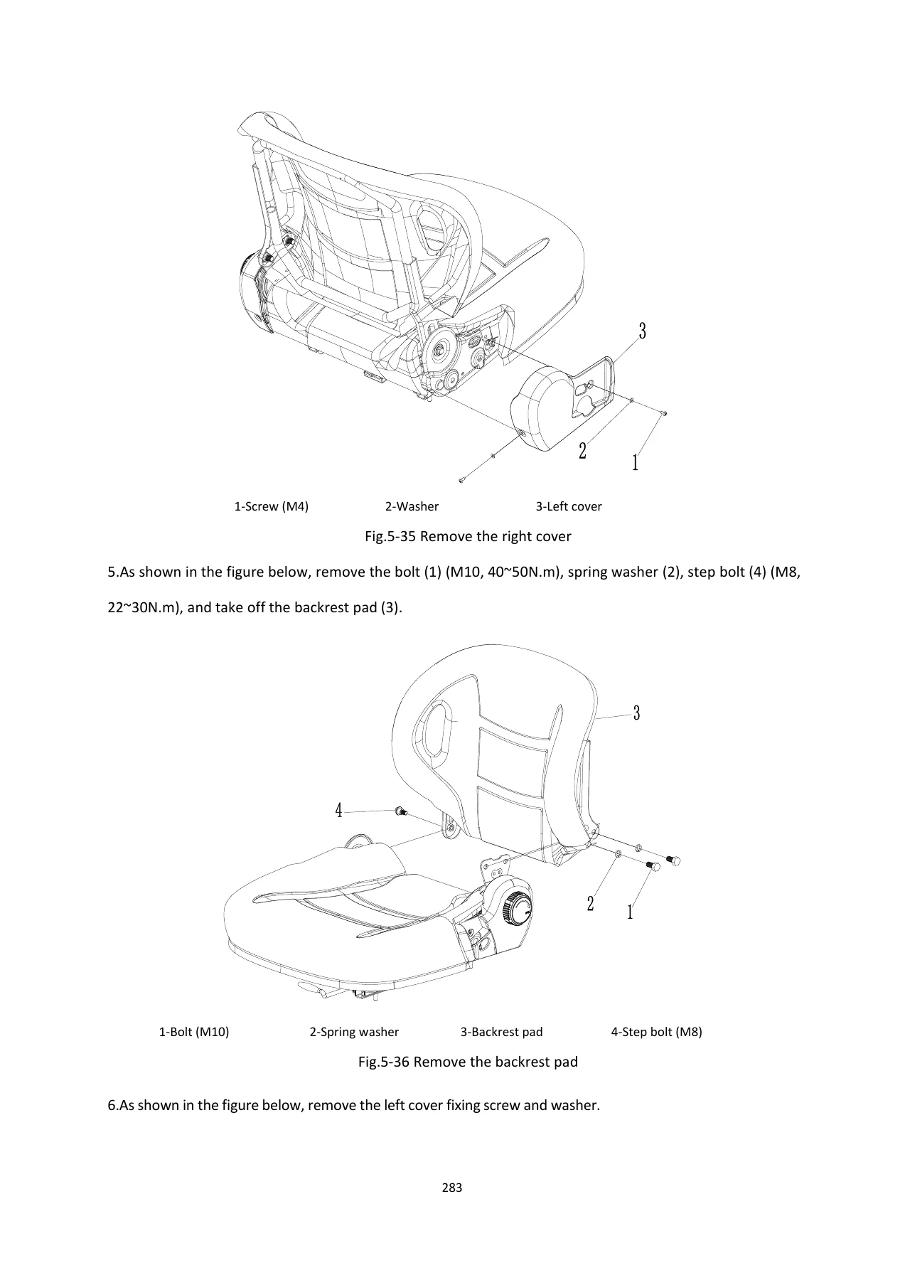 Hangcha XE Series CPD15-50 Electric Forklift Truck Maintenance Manual 2024 PDF - Image 3