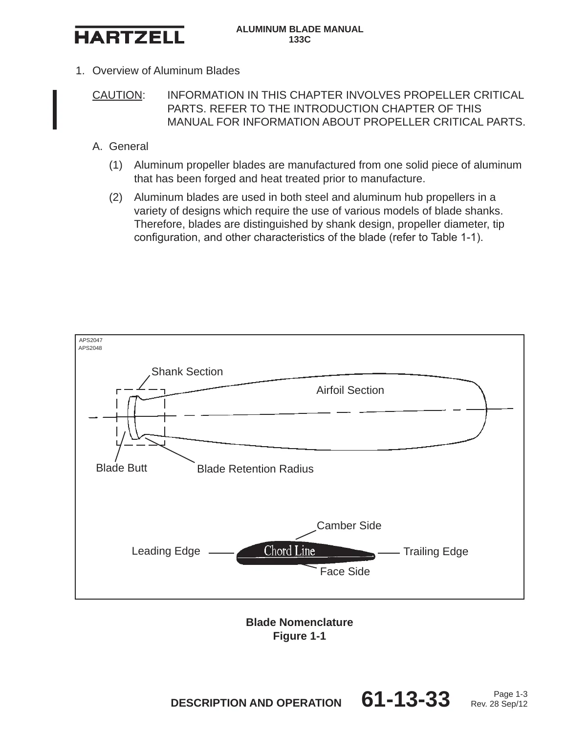 Hartzell Propeller Aluminum Blade Overhaul Manual - Revision 34 (January 2017) PDF - Image 3