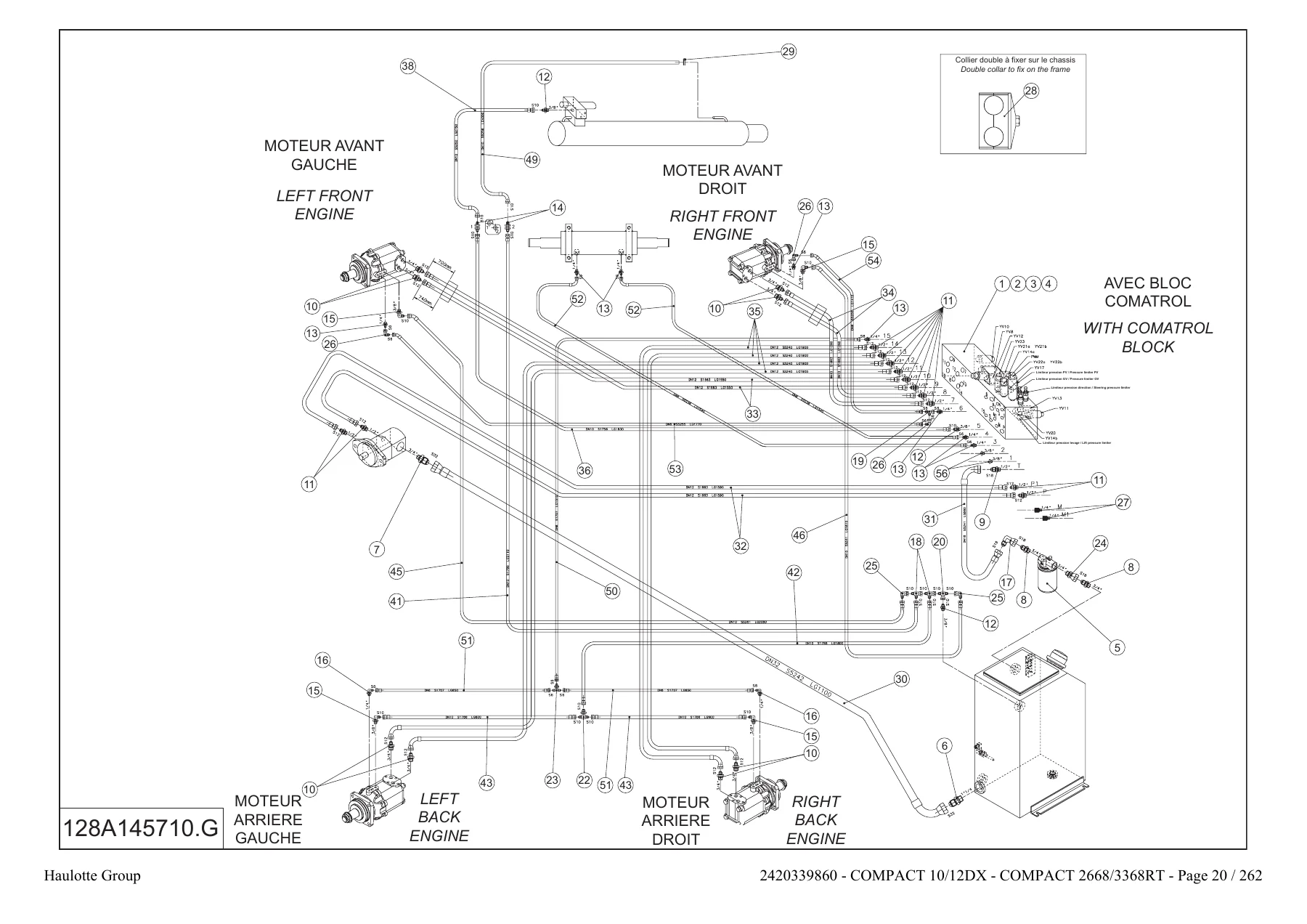 Haulotte Compact 10DX 12DX Compact 2668RT 3368RT Spare Parts Catalogue 2420339860 PDF - Image 2