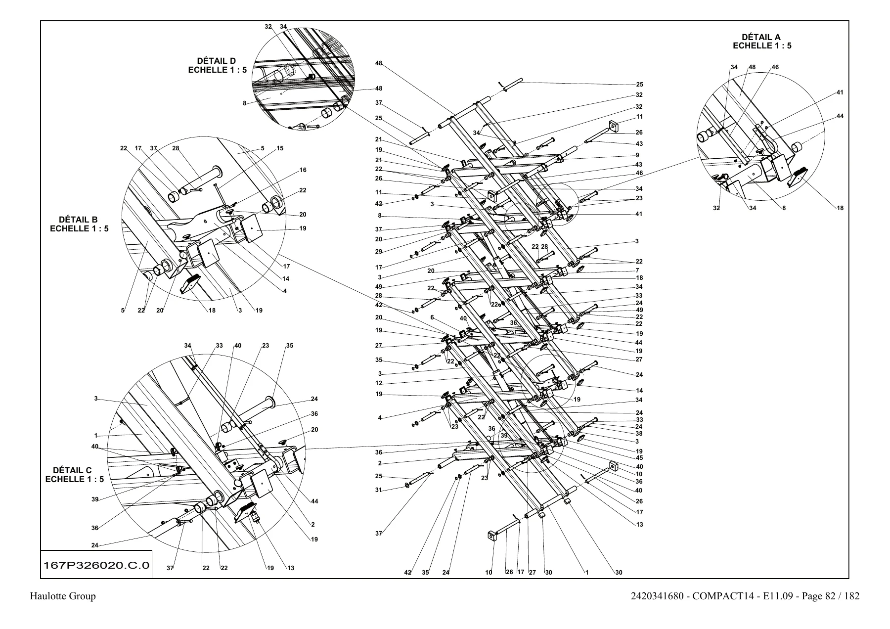 Haulotte Compact 14 Spare Parts Catalogue 2420341680 - Full PDF Parts Manual - Image 2