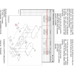 Haulotte HA20/260PX - HA61/80JRT Spare Parts Catalogue 2420340850 PDF