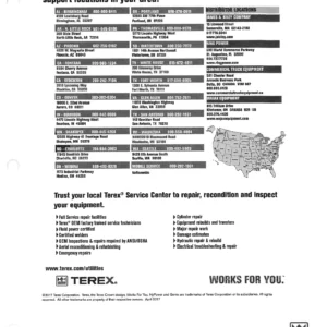 Hi Ranger HRX55 Service Parts Manual - Terex Telelect PDF Download