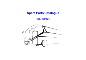Higer KLQ6122B Bus Spare Parts Catalogue 16LRB0004 - PDF Download