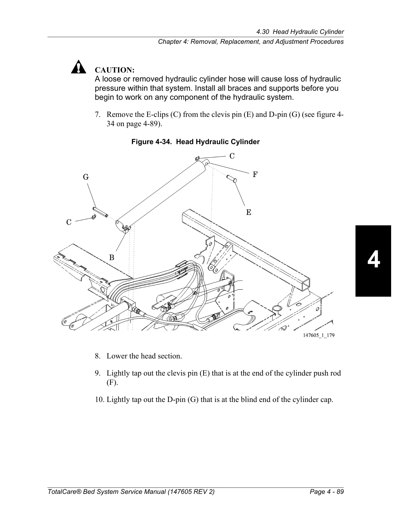 Hill-Rom TotalCare P1900 Bed System Service Manual 147605 Rev 2 - PDF Download - Image 3