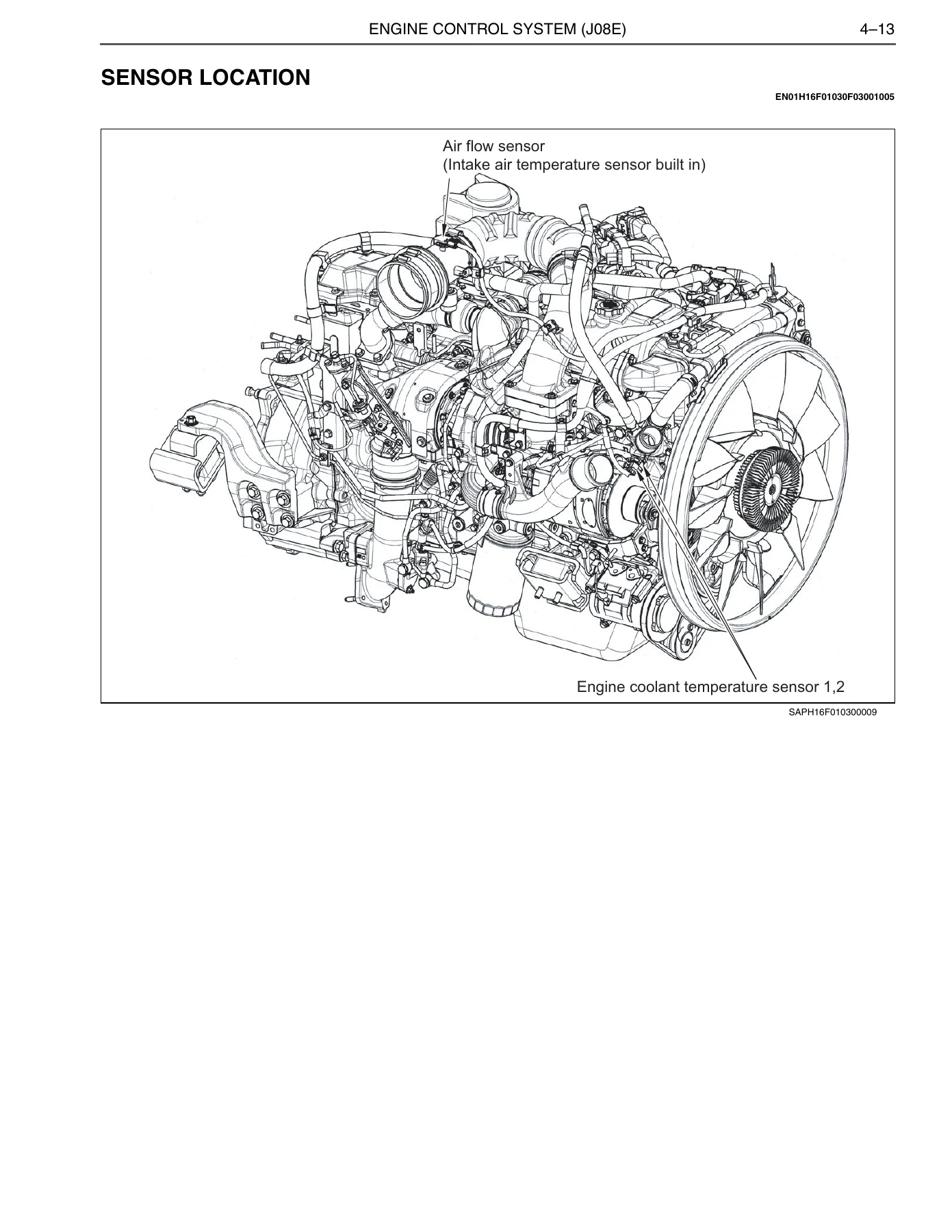 Hino 238 258LP 268 338 358 Conventional Truck Engine & DPF Troubleshooting Manual 2017 (J08E-VB J08E-WU) - Image 3