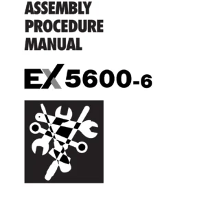Hitachi EX5600-6 Hydraulic Excavator Assembly Procedure Manual KO-382-01