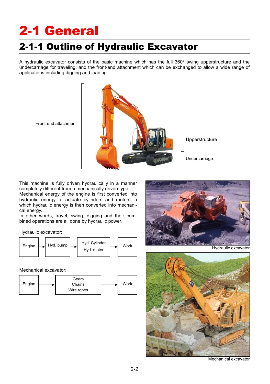 Hitachi Hydraulic Excavators Data Book - 2nd Edition (2009) - PDF Download - Image 2