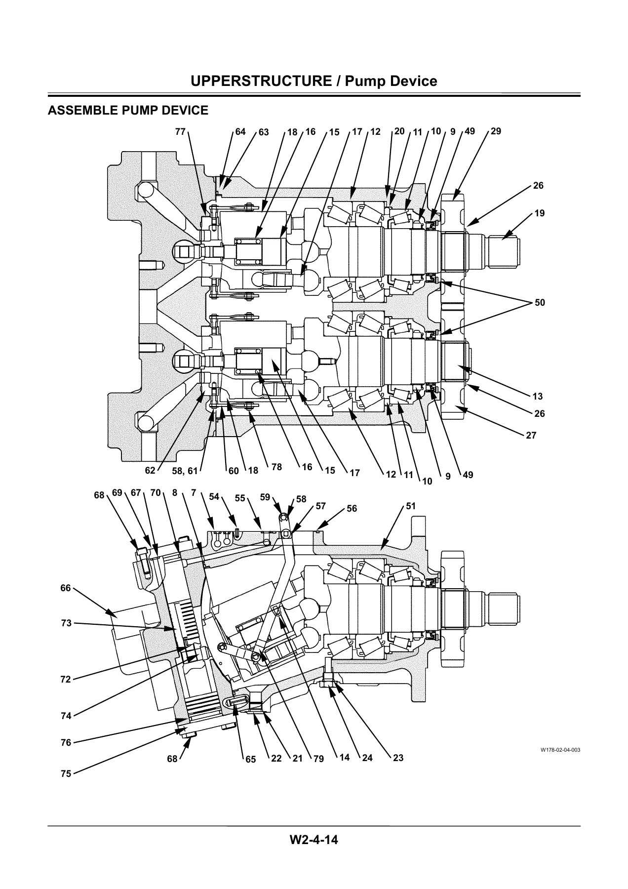 Hitachi ZAXIS 180W Wheeled Excavator Workshop Manual - WCCBE Repair PDF - Image 2