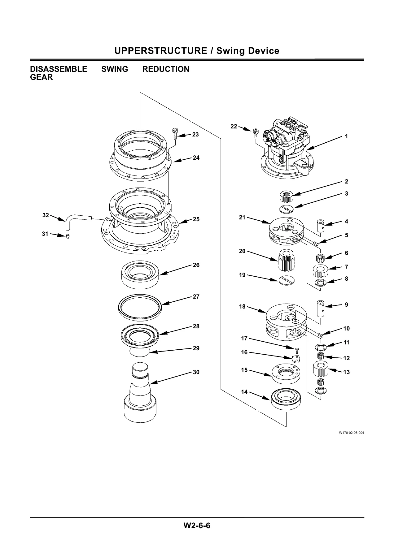 Hitachi ZAXIS160LC ZAXIS180LC ZAXIS180LCN Excavator Workshop Manual - W1F1E - Image 3