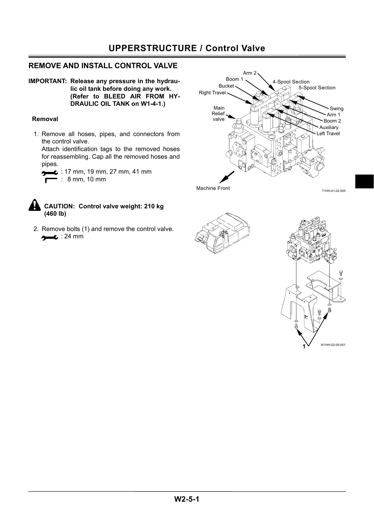Hitachi Zaxis 330 330LC 350H 350LCH 370MTH Excavator Workshop Manual - W1HH-E - Image 2