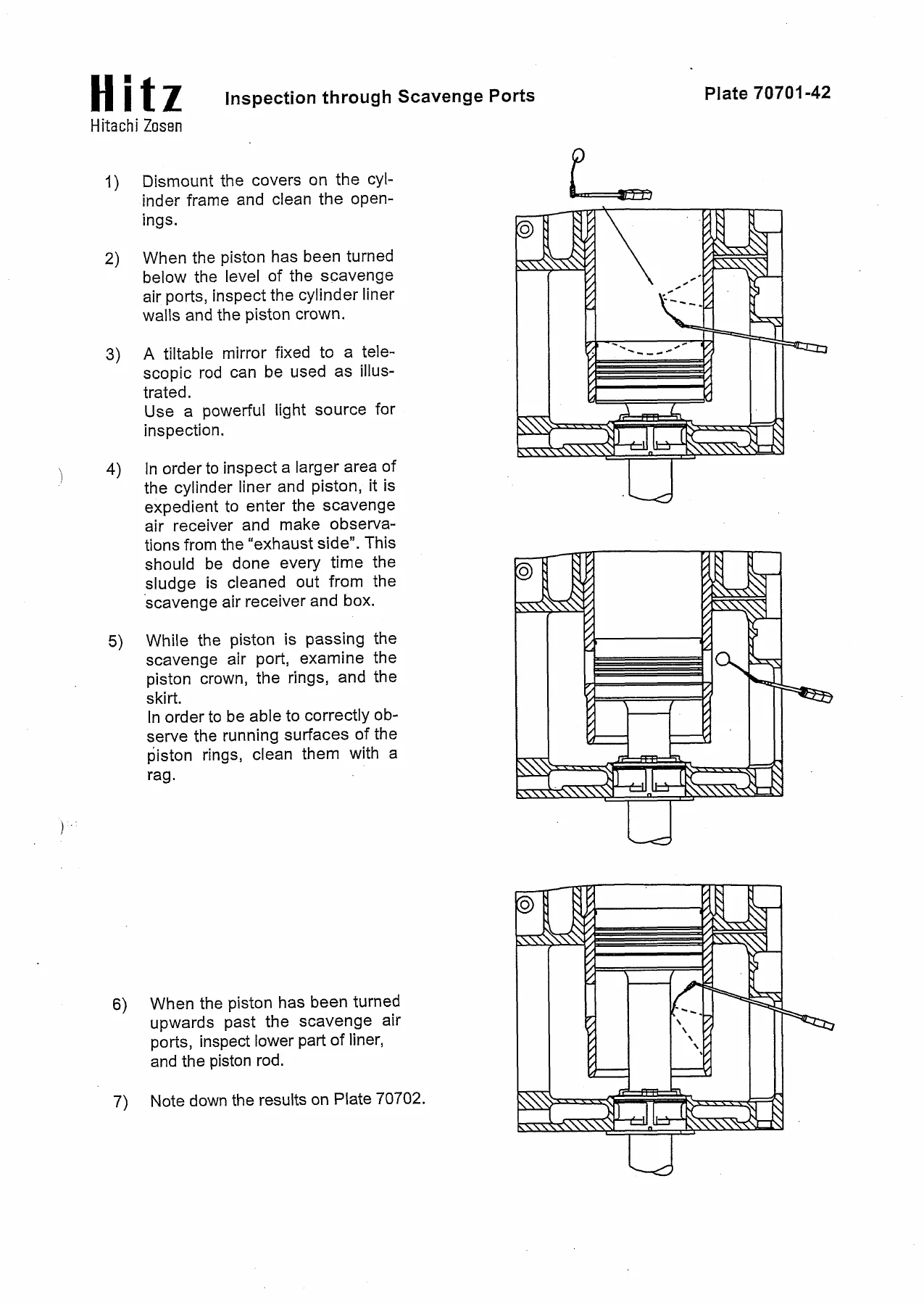 Hitachi Zosen MAN B&W Main Diesel Engine Instruction Manual - Volume 1 Operation - Image 3