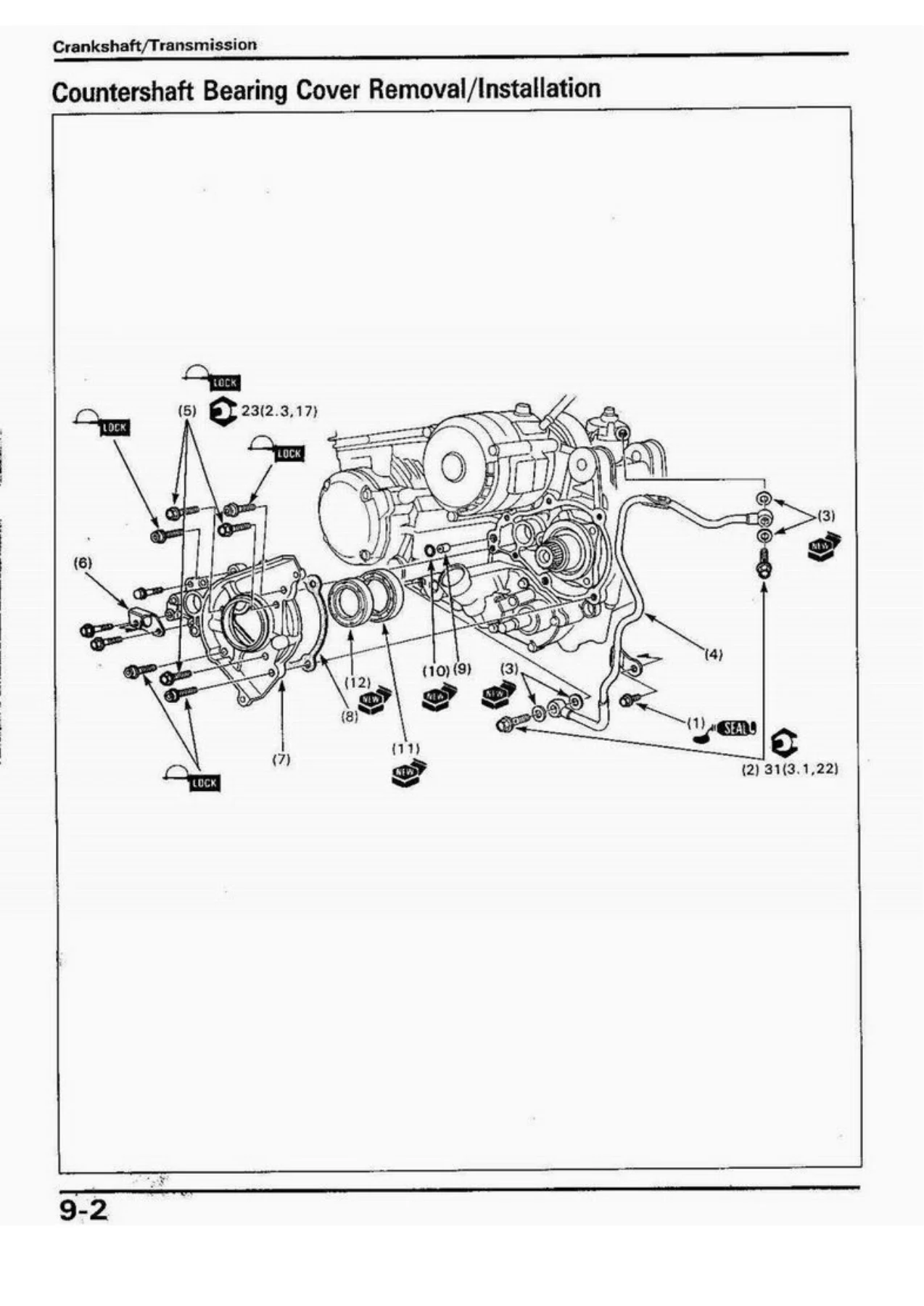 Honda CB750F2 1992 Service Manual - PDF Workshop Repair Guide - Image 3