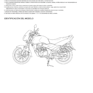 Honda CBF 150 Manual de Servicio en Español - Edición Agosto 2004