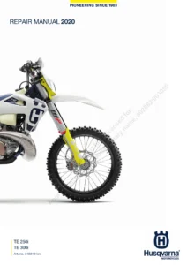 Husqvarna TE 250i TE 300i Repair Manual 2020 Workshop Service Manual PDF