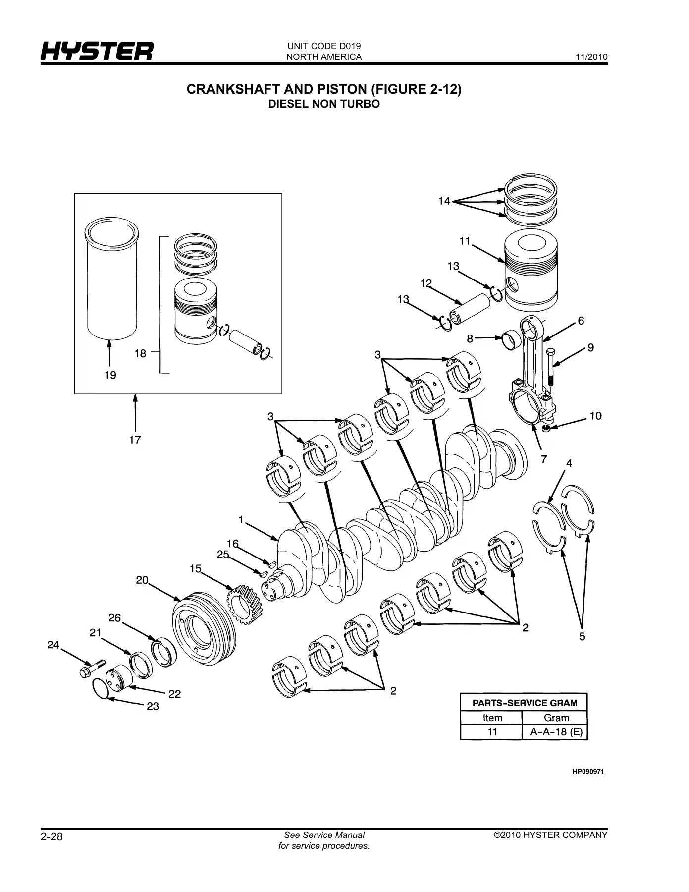 Hyster Challenger H300-360XL H33-360XL-EC Parts Manual 897597 - D019 - Image 3