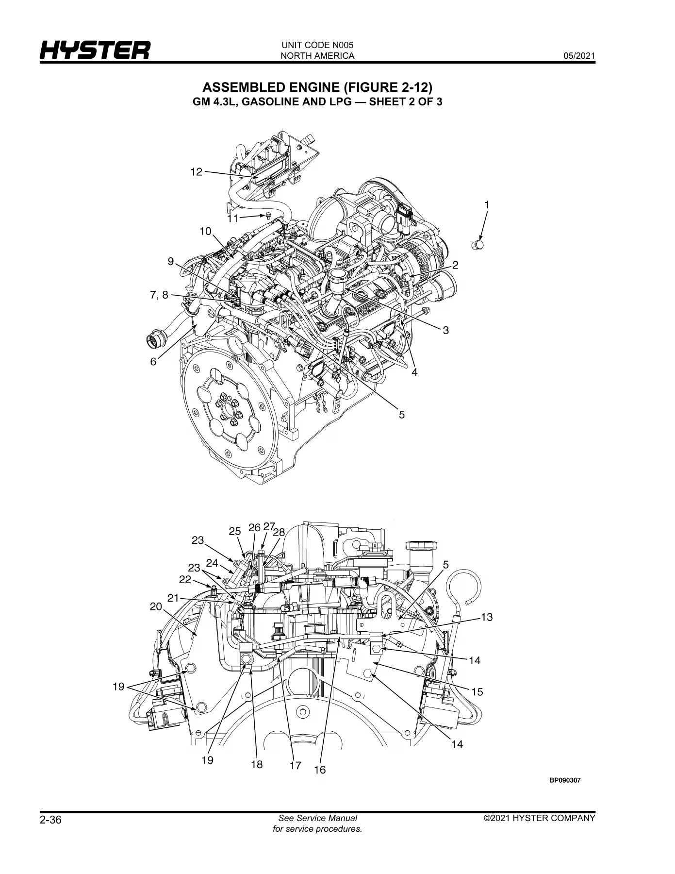 Hyster Fortis H80FT H90FT H100FT H110FT H120FT Parts Manual 2021 โ PDF Download - Image 3
