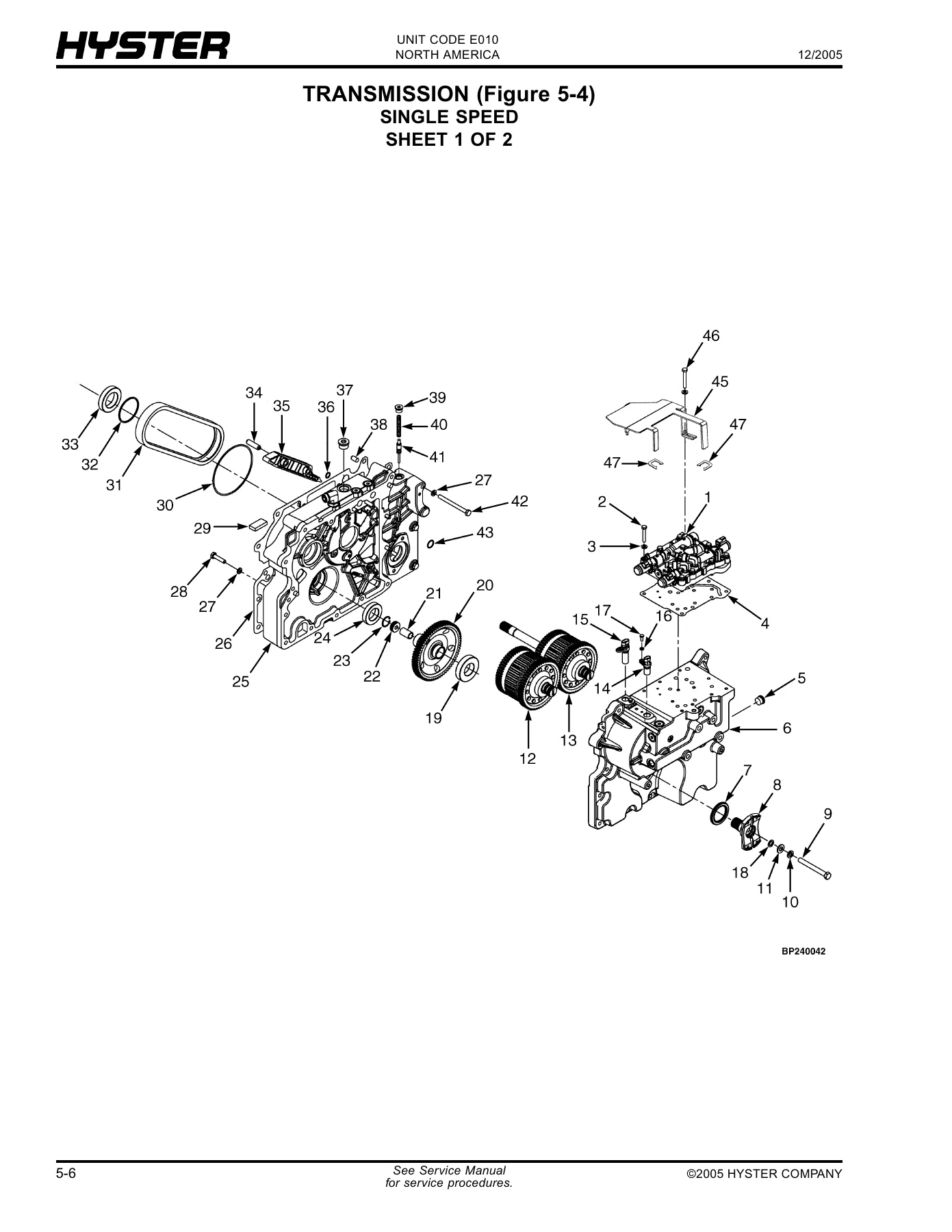 Hyster Fortis S30FT S35FT S40FTS (E010) Parts Manual PDF 2005 - Image 2