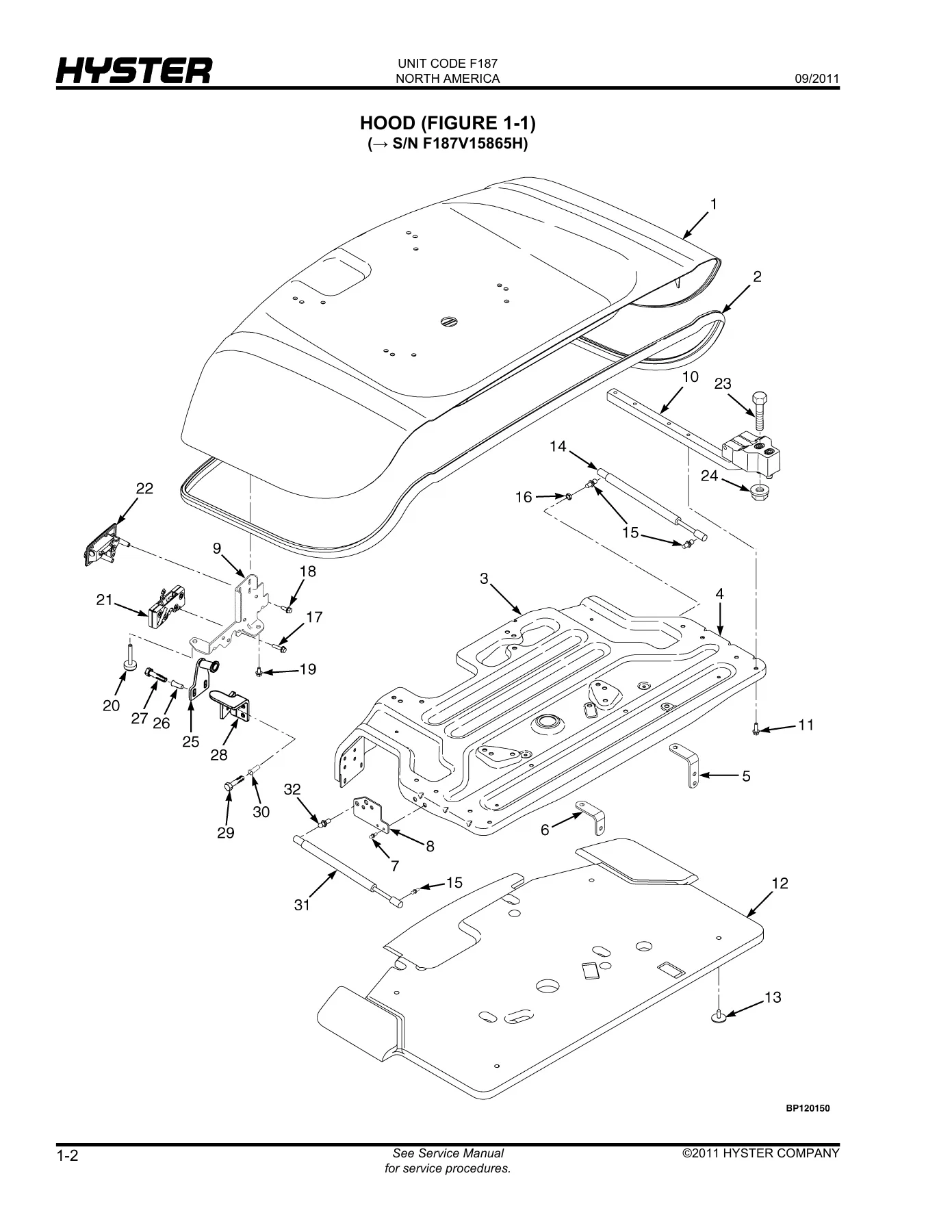Hyster Fortis S40-70FT S55FTS Forklift Parts Manual F187 - Illustrated PDF Catalog - Image 2