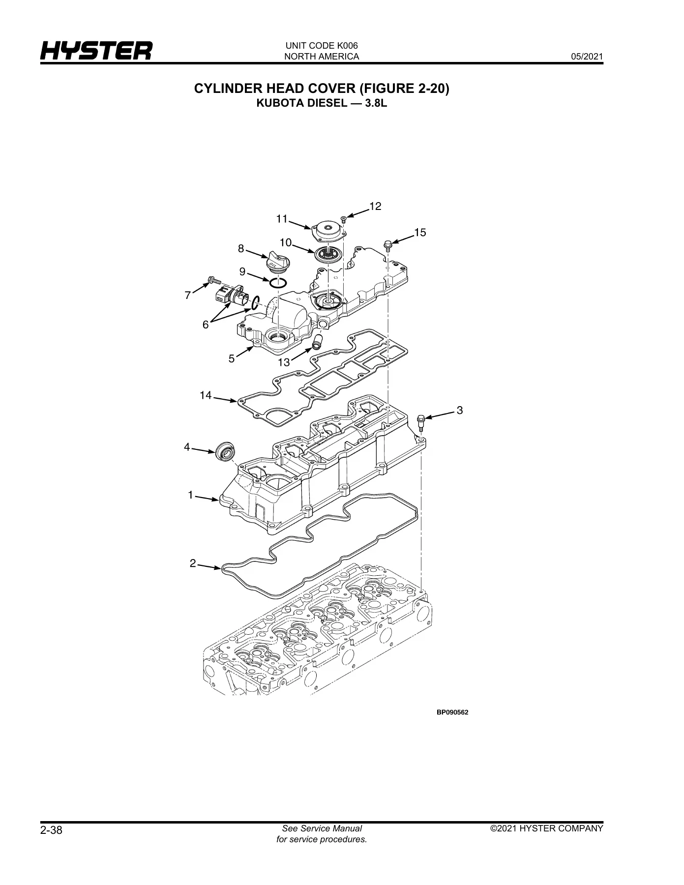 Hyster H135FT H155FT (K006) Forklift Parts Manual 4053213 - 2021 PDF - Image 3