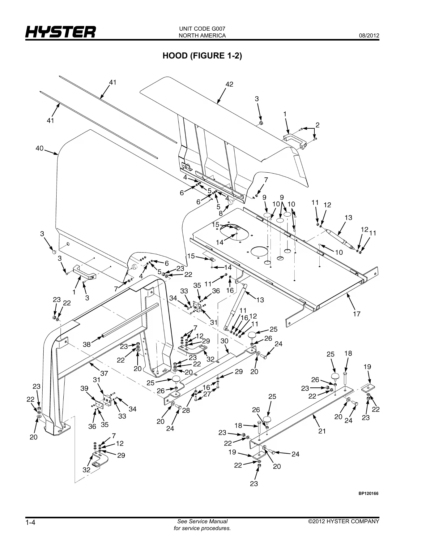 Hyster H170-280HD G007 Challenger Parts Manual 2012 - PDF Download - Image 3