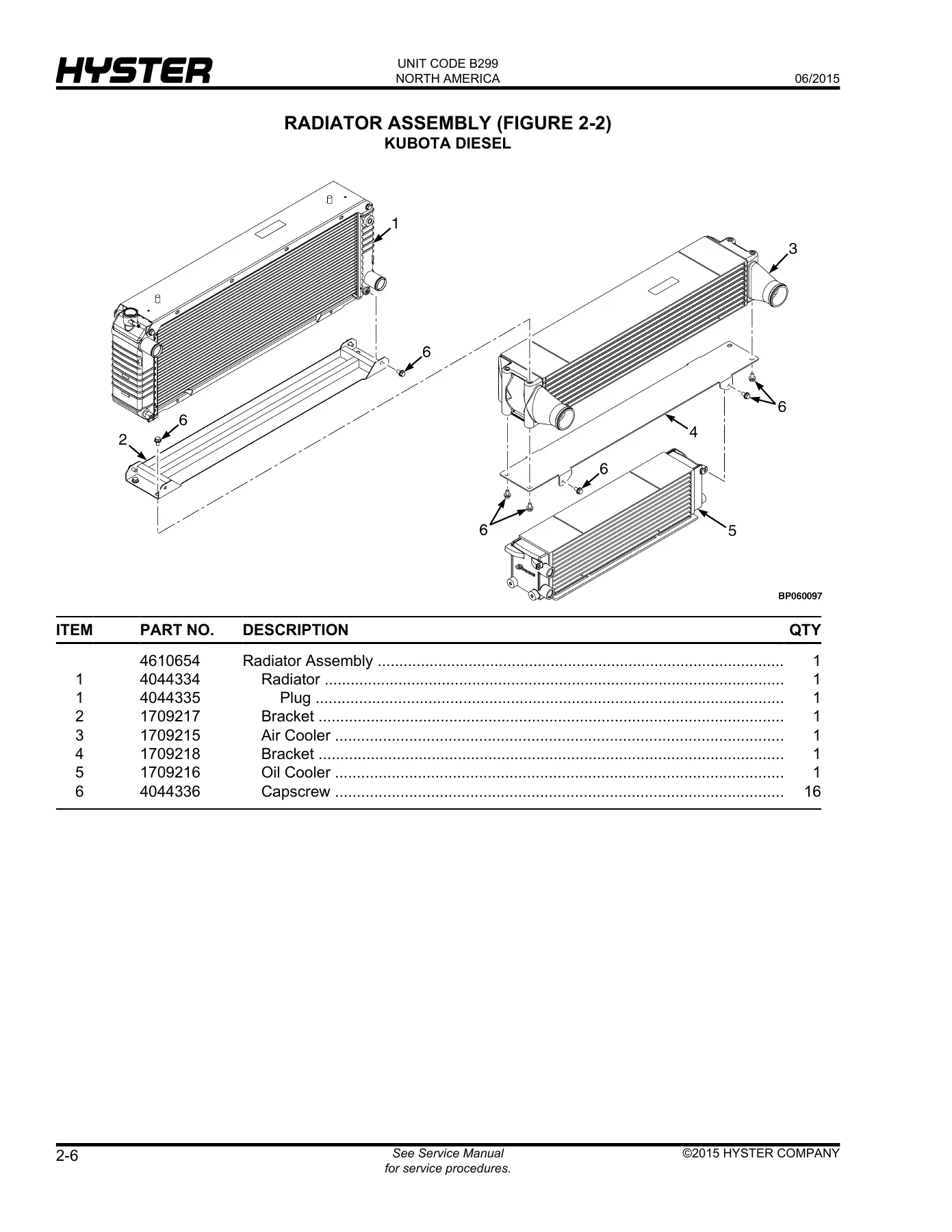 Hyster H170FT H175FT36 H190FT (B299) Forklift Parts Manual 2015 - PDF Download - Image 3