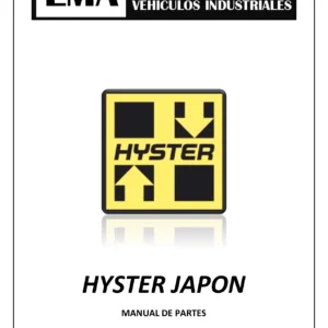 Hyster H2.0-H3.5TX Japan Models Parts Manual - PDF