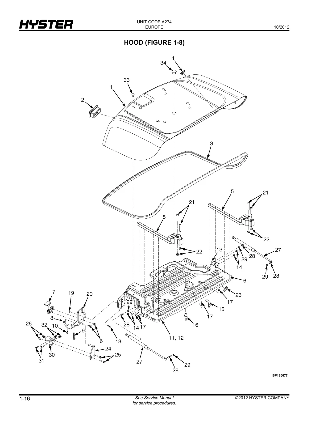 Hyster H2.0CT H2.5CT Forklift Parts Manual 4037188 - PDF Download - Image 2