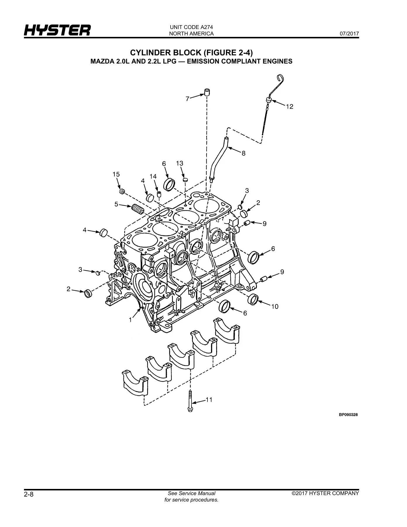 Hyster H50CT (A274) Lift Truck Parts Manual - Mazda LPG & Yanmar Diesel PDF - Image 2