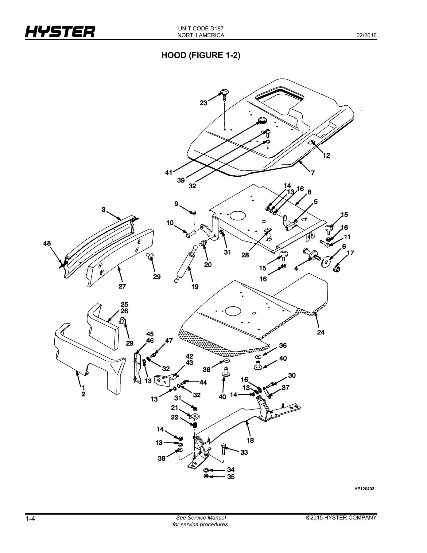 Hyster Spacesaver S40-65XM Forklift Parts Manual 897661 - PDF Download - Image 2