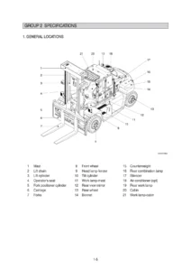 Hyundai 110D-9, 130D-9, 160D-9 Forklift Service Manual - Complete Workshop Repair PDF