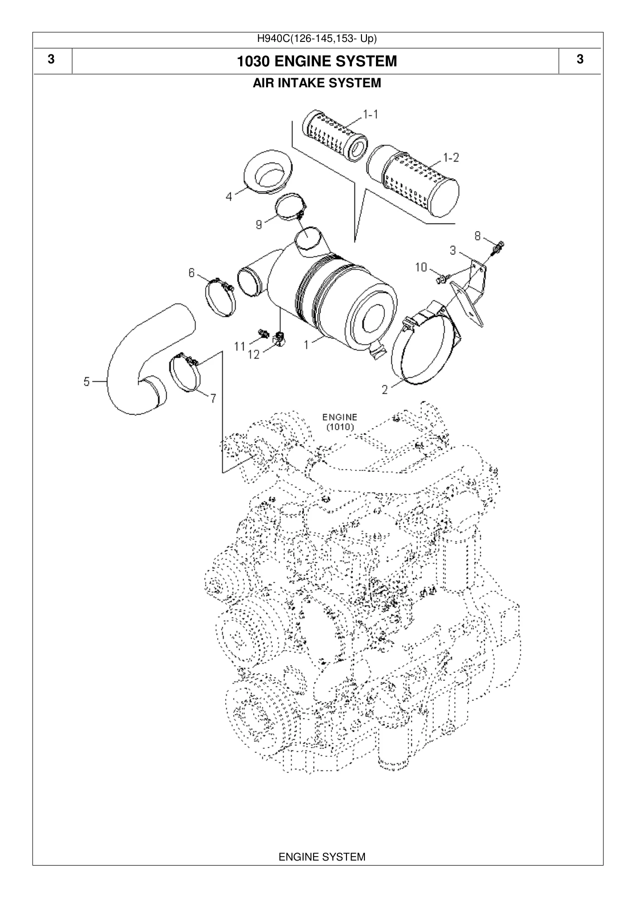 Hyundai H940C Backhoe Loader Parts Catalog 2013 - Serial 126-145, 153-Up PDF - Image 2