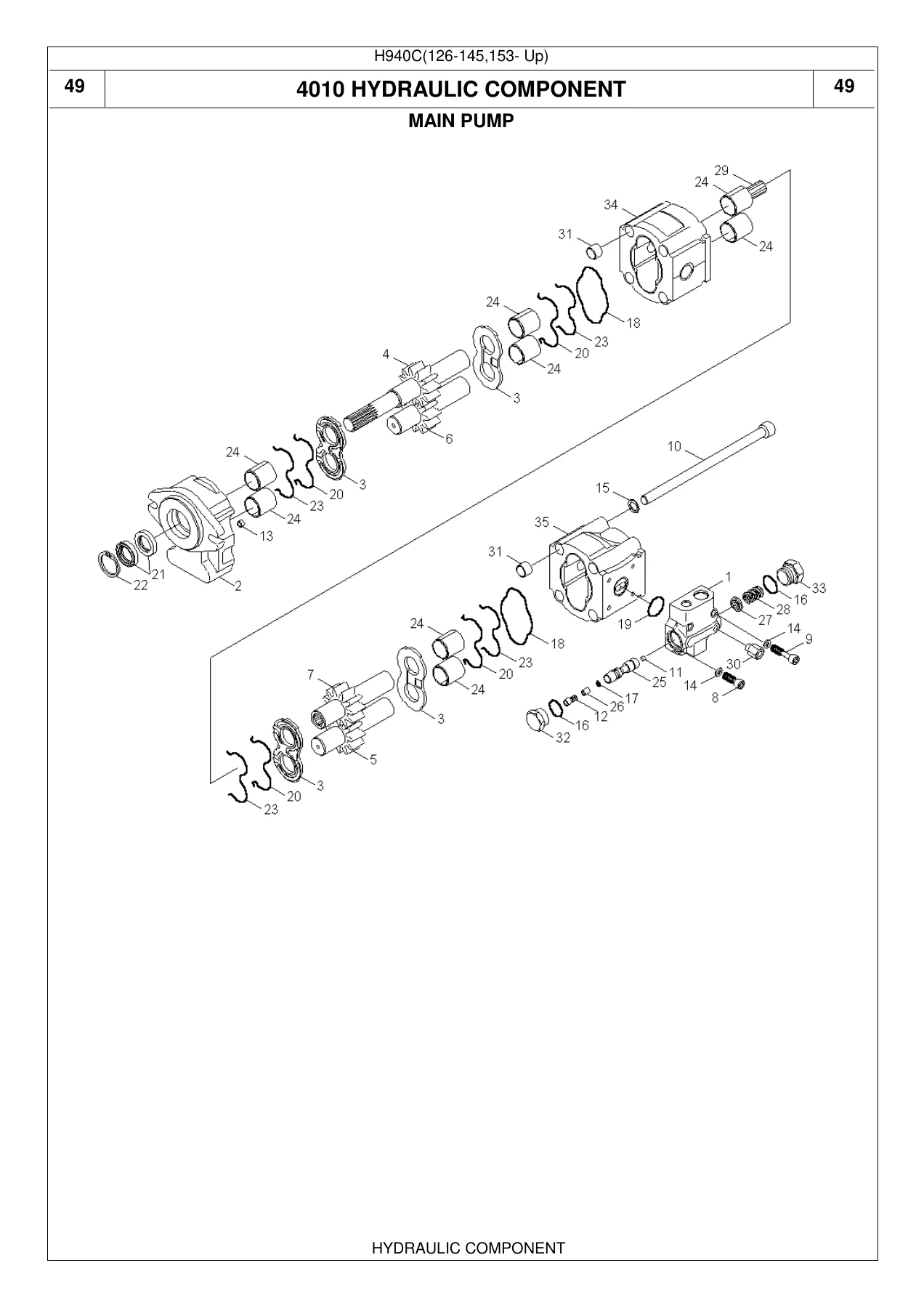 Hyundai H940C Backhoe Loader Parts Catalog 2013 - Serial 126-145, 153-Up PDF - Image 3