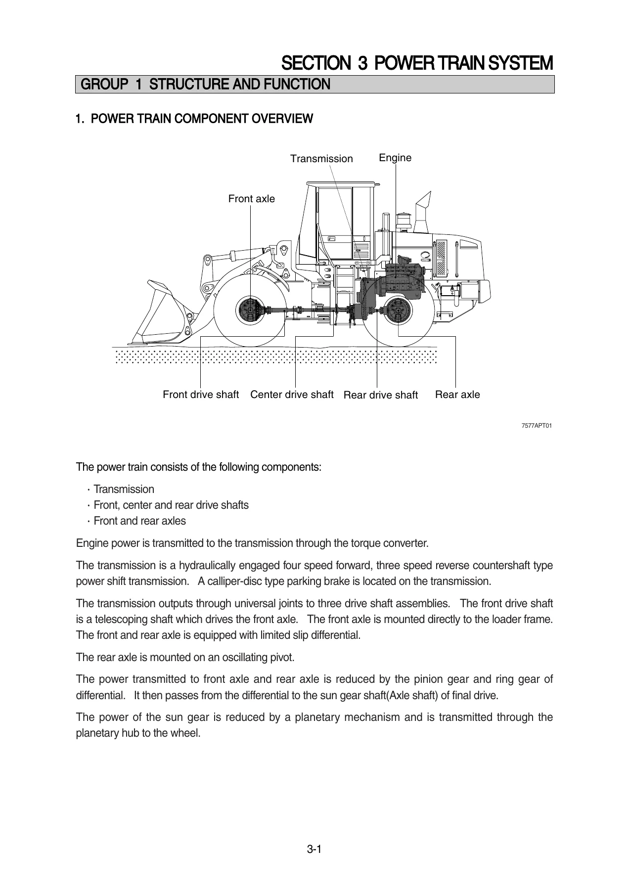 Hyundai HL757-7A HL757XTD-7A HL757TM-7A Wheel Loader Service Repair Manual PDF - Image 2