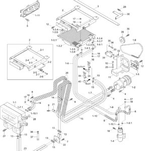 Hyundai HSL850-7A Skid Steer Loader Parts Catalog – HCE e-Catalogue PDF