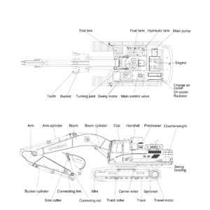 Hyundai HX480S L & HX520S L Excavator Service Manual - Cummins QSM11 Diesel Engine - Complete Workshop Guide