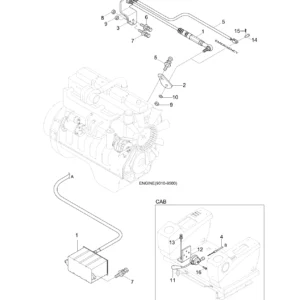 Hyundai R140W-7 Wheeled Excavator Parts Catalog PDF Download