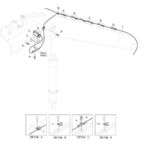 Hyundai R320LC-7 Excavator Parts Catalog PDF - Complete Illustrated Parts Manual