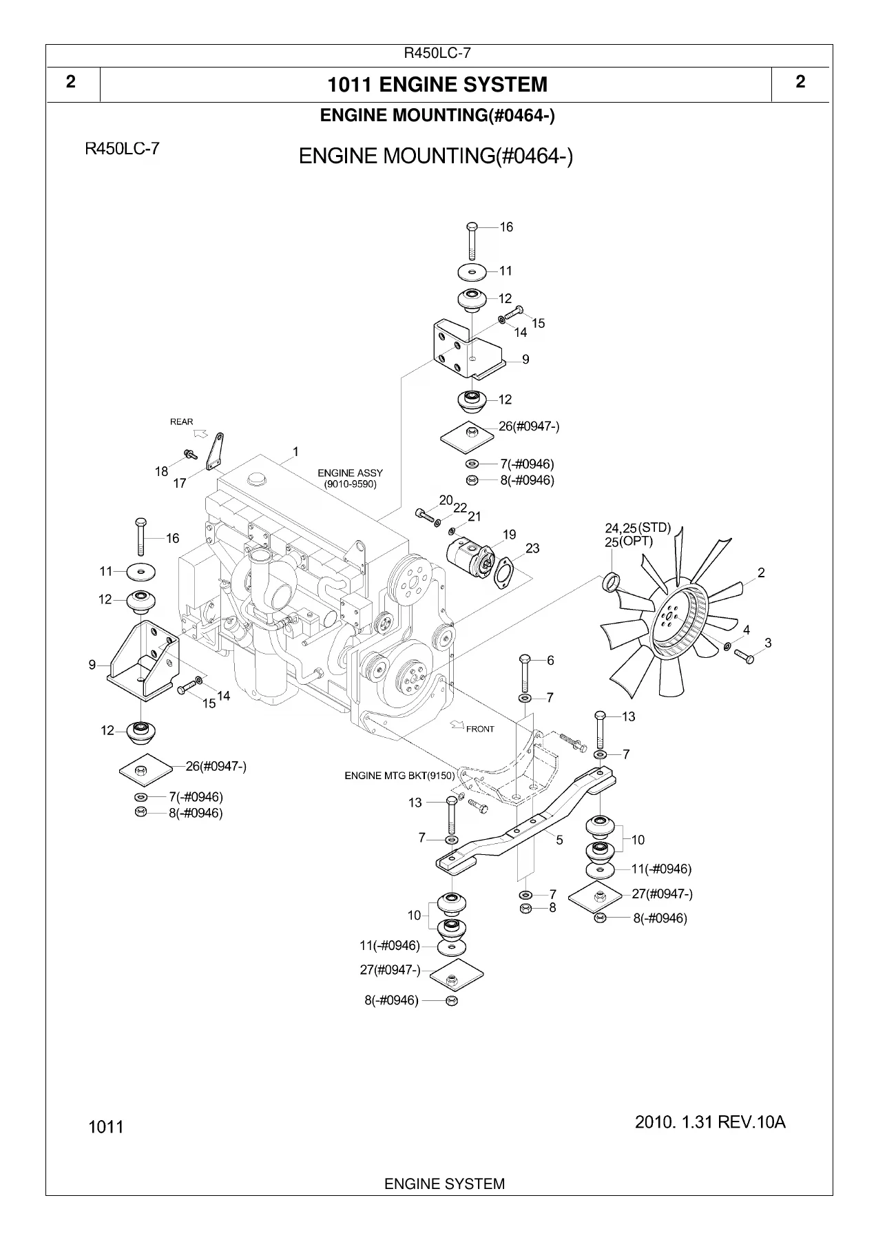 Hyundai R450LC-7 Crawler Excavator Parts Catalog Edition 12.2012 PDF - Image 2