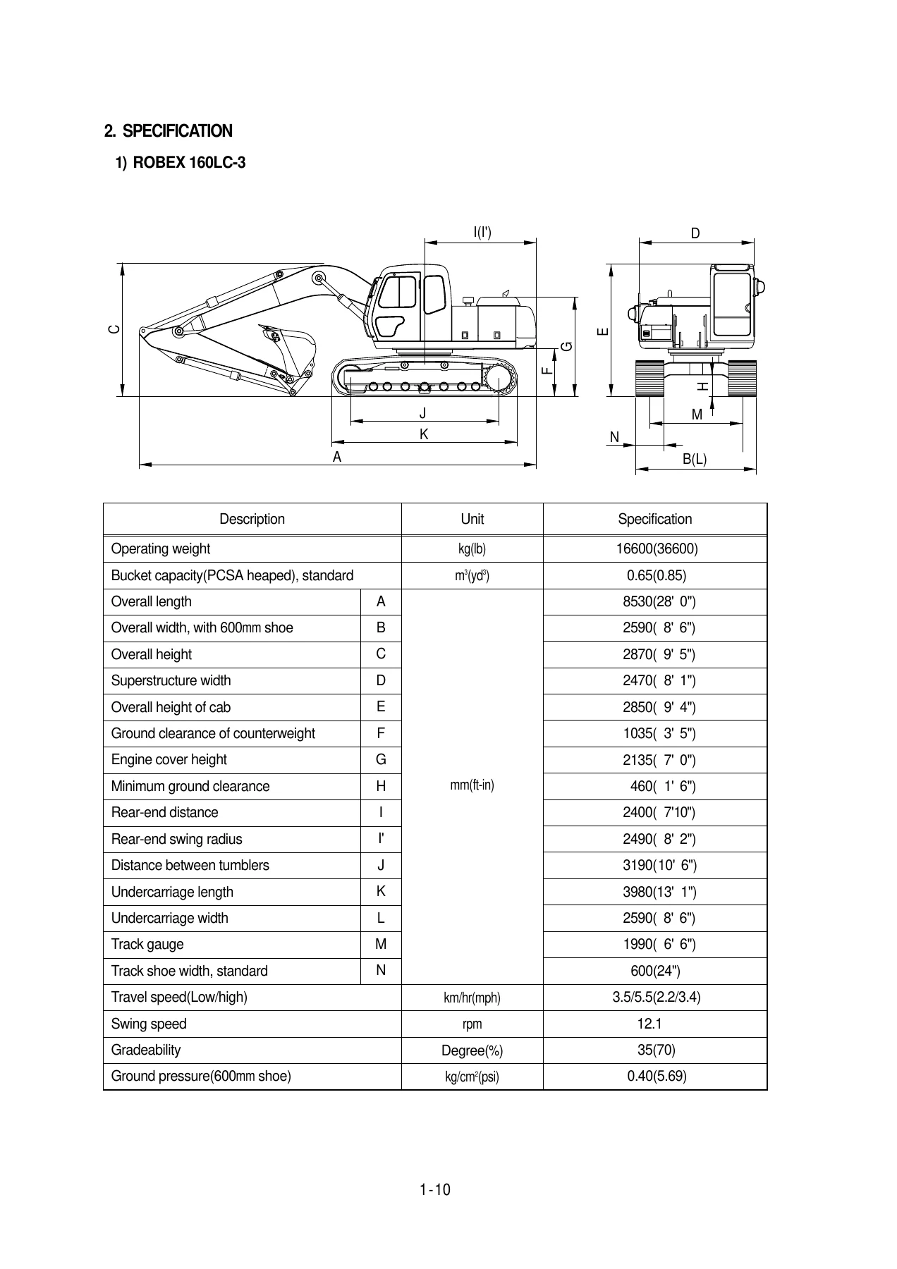 Hyundai ROBEX 160LC-3 Hydraulic Excavator Service Repair Manual - PDF Download - Image 2