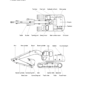 Hyundai ROBEX 160LC-3 Hydraulic Excavator Service Repair Manual - PDF Download